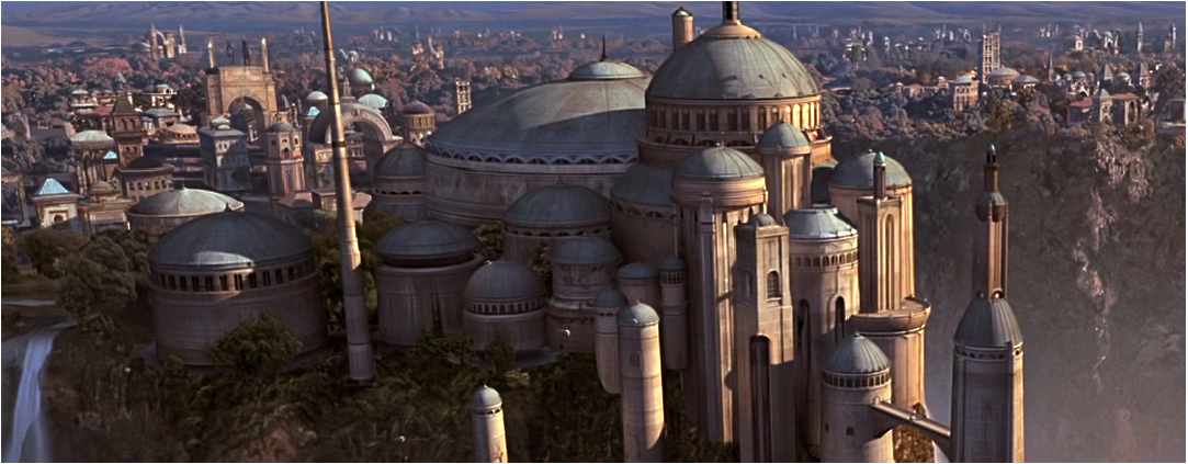 The royal palace in Theed